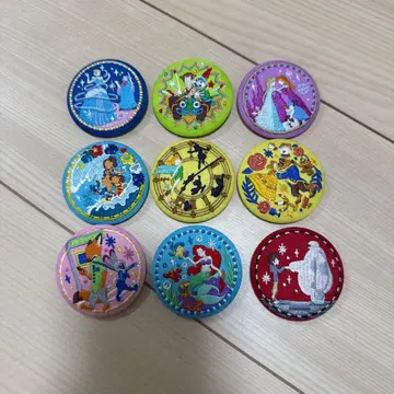 디즈니 자수 배지 9개 세트