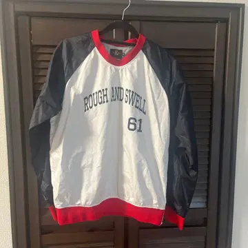ROUGH AND SWELL 래글런 슬리브 나일론 웜 의류
