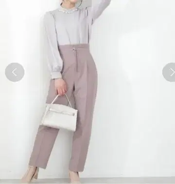 PROPORTION BODY DRESSING 하이웨스트 테이퍼드 팬츠