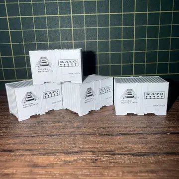 KATO 60주년 기념 감사 캠페인 특제 컨테이너 4개