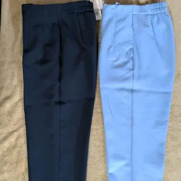 3D 하이웨스트 테이퍼드 팬츠