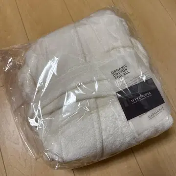 [ 미사용 새상품 ] MARKS&WEB 목욕 가운 ( 화이트 )