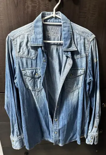 TMT 데님 셔츠 M TSH-S1515