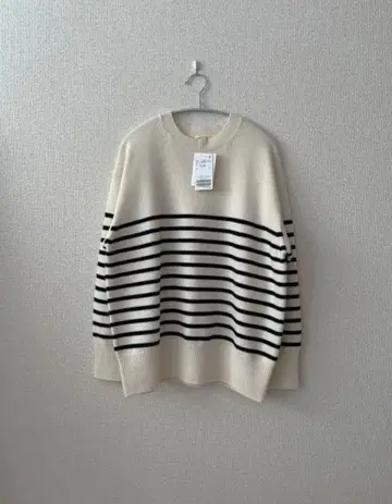 이에나 IENA 울 보더 풀오버 니트 / 새상품급 / 클리닝 완료