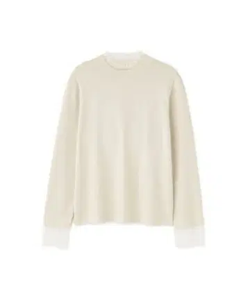 어도어 시어 도킹 니트탑 니트 스웨터