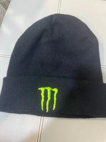 Monster Energy 니트 모자 블랙