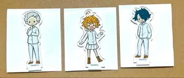 엠마 노먼 레이 아크릴 스탠드 3체 세트