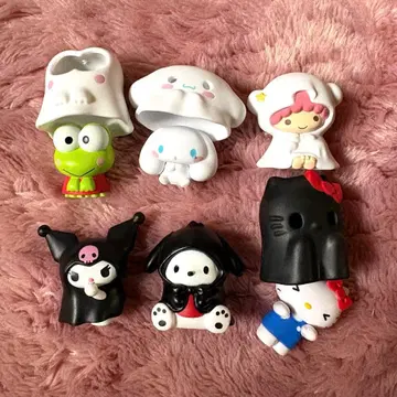 유령 놀이 피규어 6개 세트