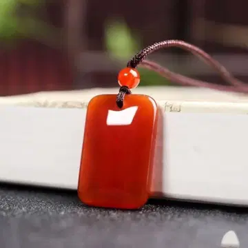 혈적풍 무사패풍 펜던트 목걸이 / 부적풍 레드 참