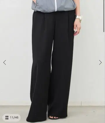 두지엠 클라세 EVERYDAY I LIKE 블랙 팬츠 사이즈 36