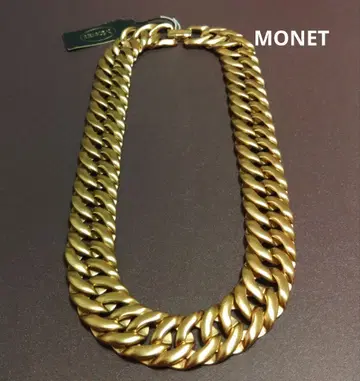 MONET 골드 체인 목걸이