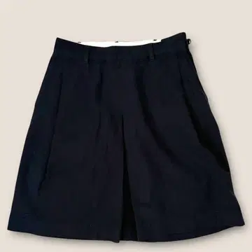 MHL. 네이비 플리츠 스커트