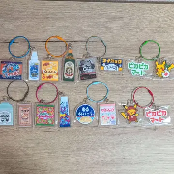 [ 새상품 할인 가능 ] 포켓몬 피카피카마트 이중 아크릴 키링 묶음 판매