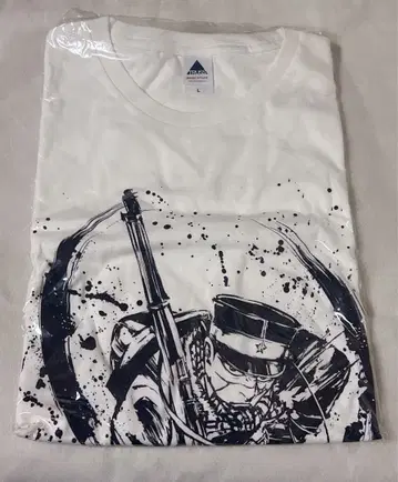 골든 카무이 스기모토 사이치 먹그림 T셔츠 ( L )