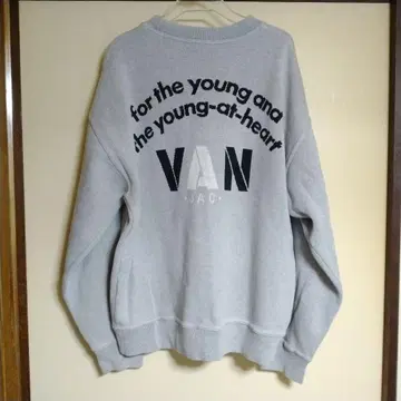 VAN JAC 맨투맨 M 사이즈 그레이