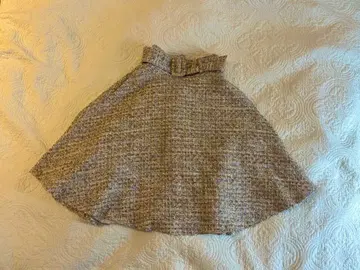 31 Sons de mode 플레어 스커트 베이지 계열 트위드