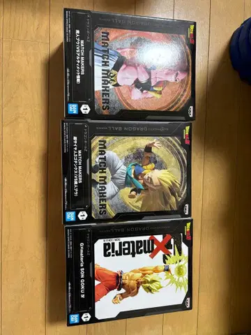 드래곤볼 피규어 3세트