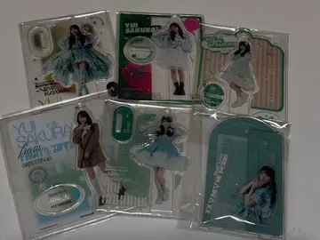 FRUITSZIPPER 사쿠라이 유이 아크릴 스탠드 모음