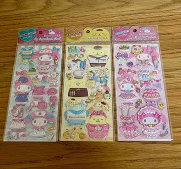 마이멜로디 폼폼푸딩 마이 코디네이트 씰 산리오