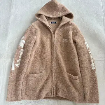 RTEG 아담스 저글러 후드티 베이지 집업 M 플리스