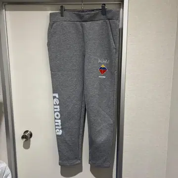 [ 하자품 ] renoma TANGRAM 그레이 조거 팬츠 XL