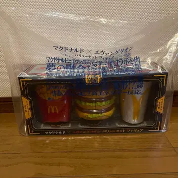 [ 미개봉 미사용 ] 맥도날드 x 에반게리온 버라이어티 세트 피규어
