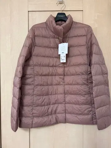 유니클로 울트라 라이트 다운 자켓 NANODESIGN 핑크 XL