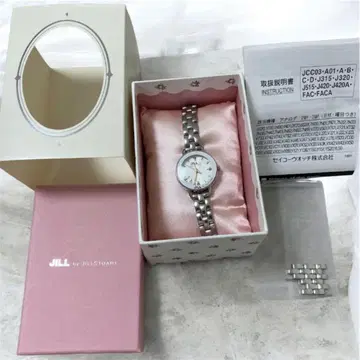 JILL by JILLSTUART 실버 손목시계