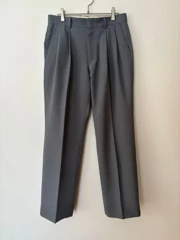 신존 크라이슬러 팬츠 34 그레이 밑단 기장 수선 완료