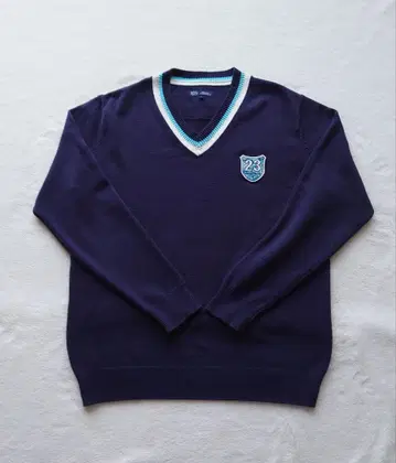 23구 골프 V넥 스웨터 남성용 L 네이비 온워드 카시야마 새상품급