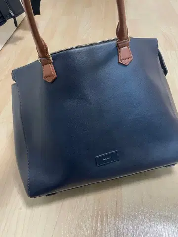 폴스미스 네이비 비즈니스 백 합성 피혁