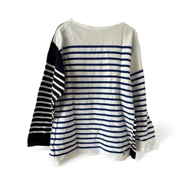 Orcival 보더 무늬 롱 T셔츠