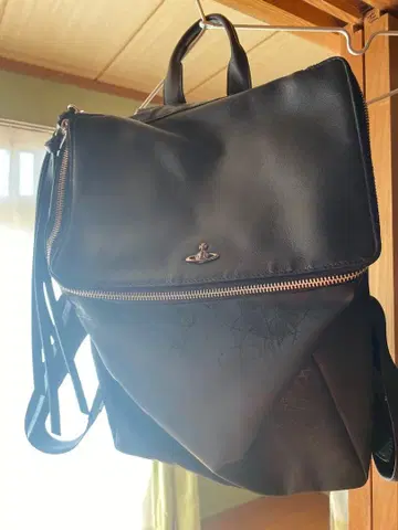 연말 세일 vivian westwood 가죽 나일론 백팩