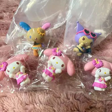 모두 함께 바캉스 피규어 5개 세트