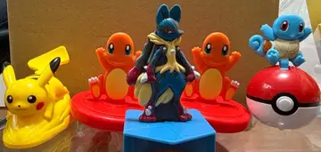 포켓몬 피규어 세트 피카츄 리자몽 꼬부기 루카리오