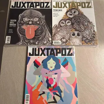 Juxtapoz 매거진 3권 세트