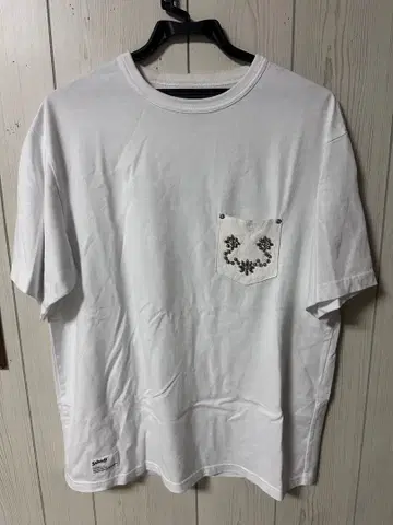 Schott 화이트 T셔츠 L 사이즈