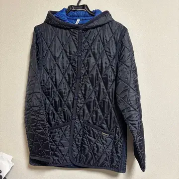 LAVENHAM 네이비 퀼팅 자켓