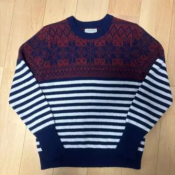 RANCHER by Schott 스웨터 노르딕 무늬 샷