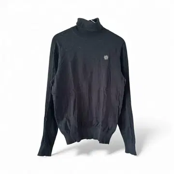 St Andrews 블랙 터틀넥 L