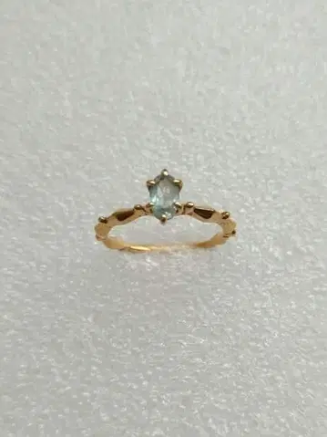 agete 아가트 K10 블루문스톤 반지