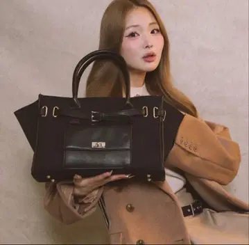 Darich 에디터스 캔버스 백 새상품급 블랙