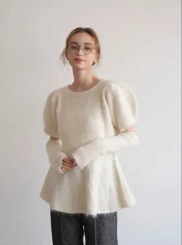 acka soft mohair knit