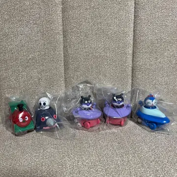 호빵맨 풀백 6 캡슐 토이