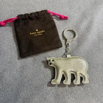 케이트 스페이드 참 북극곰 화이트 북극곰 키링 kate spade