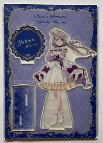 뱅드림 디오라마 아크릴 스탠드 화이트 미니 드레스 ver. 미나토 유키나