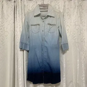 Rady 그라데이션 데님 셔츠 원피스