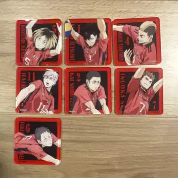 하이큐!! 아크릴 멀티 스티커 컬렉션 네코마 고교