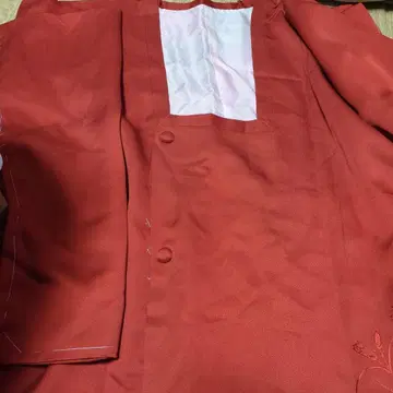 17시까지 타임세일 미사용 새상품 최고급품 홍차 선동 자수 겉옷