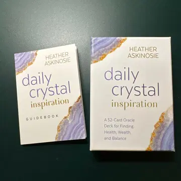 데일리 크리스탈 인스피레이션 오라클 카드